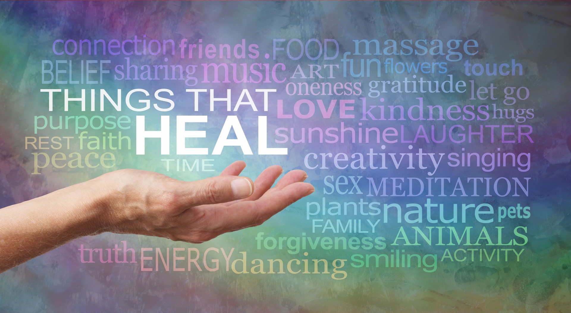 Wall Art Words associated with THINGS THAT HEAL